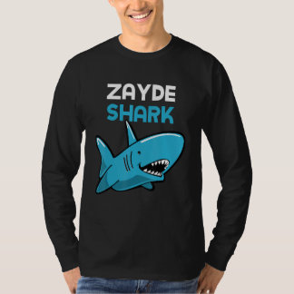 Zayde Shark Lustige Familie T-Shirt