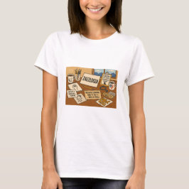 Zazlooza T - Shirt der Frau