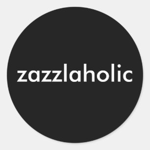 Zazzlaholisch Runder Aufkleber