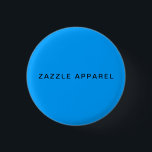 Zazzle Apparel 09EF-Draft Button<br><div class="desc">Zazzle Apparel 09EF Draft Button Blue range #009EFF Zazzle</div>