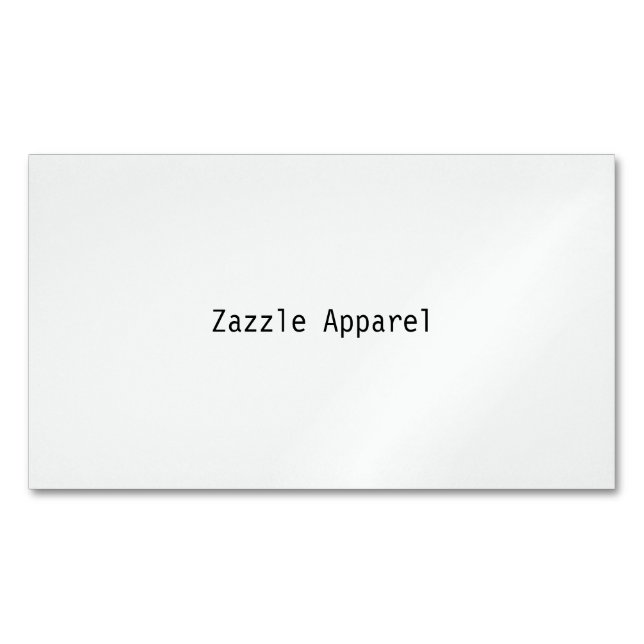 Zazzle Apparel EFF1 Magnetische Visitenkarte (Vorderseite)