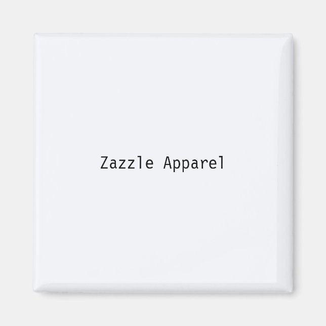 Zazzle Apparel Zugmagnet Magnet (Vorne)
