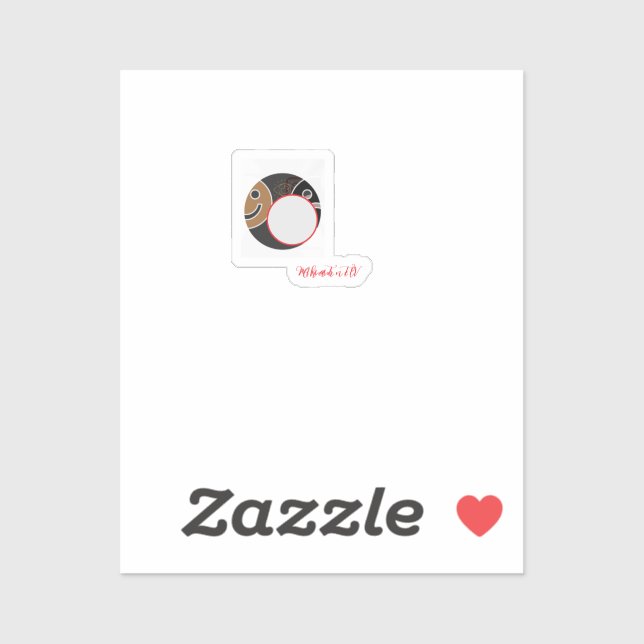 Zazzle Aufkleber & Labels Mnatv (Blatt)
