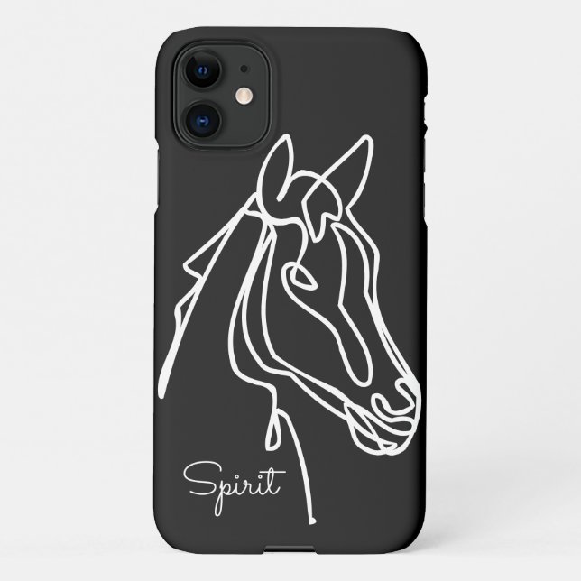 Zazzle Basic iPhone 11 Hülle (Rückseite)