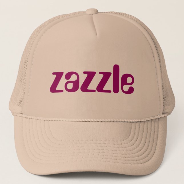 Zazzle Hut Truckerkappe (Vorderseite)