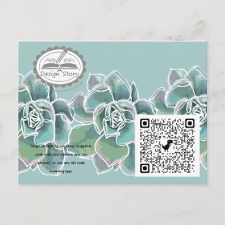 Zazzle invitation card to new shop