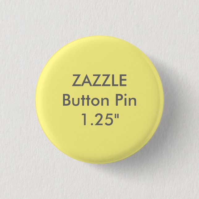 Zazzle leere Gewohnheit 1 1/4" Knopf-Button Button (Vorderseite)