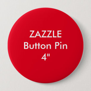 Zazzle leere Gewohnheit 4" enormes Knopf-Button Button