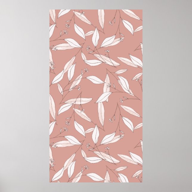 Zazzle Leinwand Art Poster (Vorne)