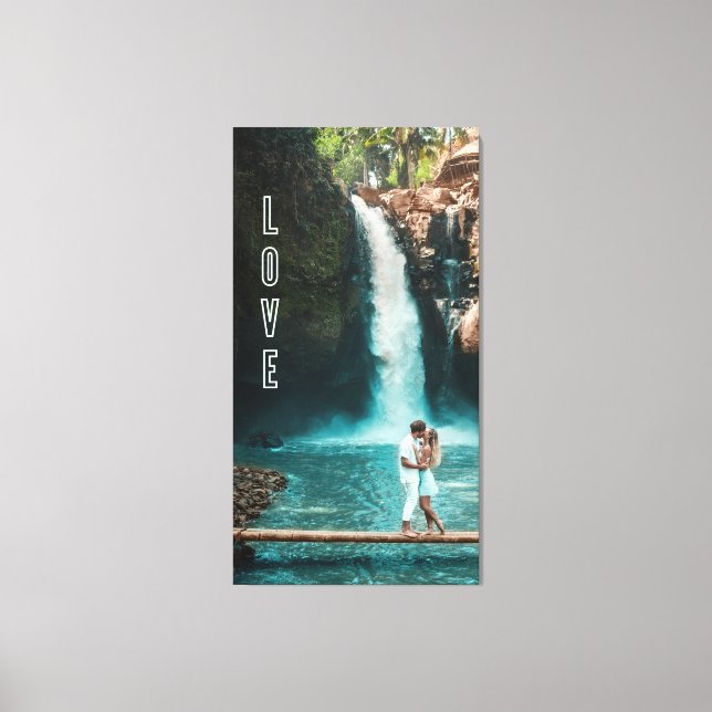 Zazzle Liebe Leinwand (Vorderseite)