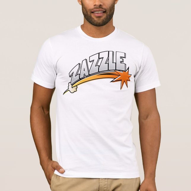 Zazzle Logo (Cartoonart) T-Shirt (Vorderseite)