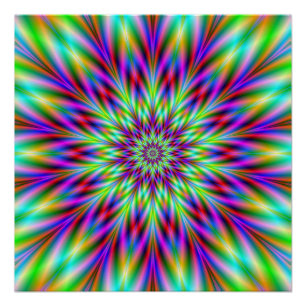 Zazzle Perfect Poster Thistle Star