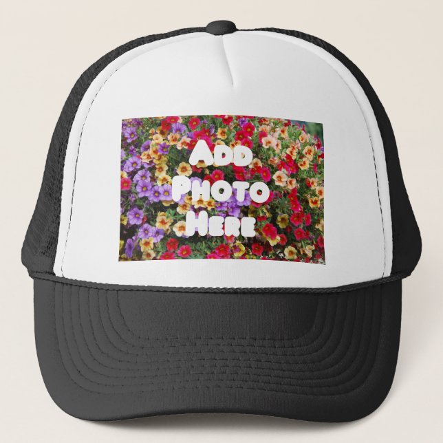 Zazzle Schablonen-Entwurf meine eigene Truckerkappe (Vorderseite)