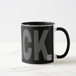 Zazzle schwarze Tasse
