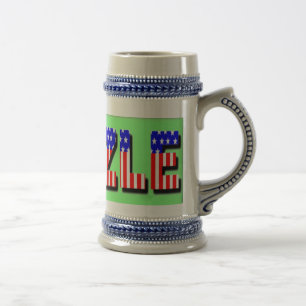 Zazzle Stein Bierglas