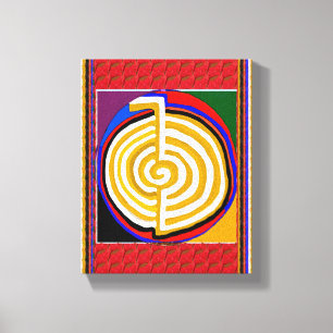 Zazzle Verkaufs-schöne Künste Reiki beherrschen Leinwanddruck