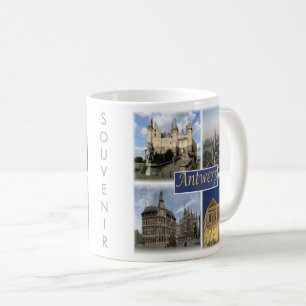 zBE008 ANTWERP Belgien, Kaffeetasse
