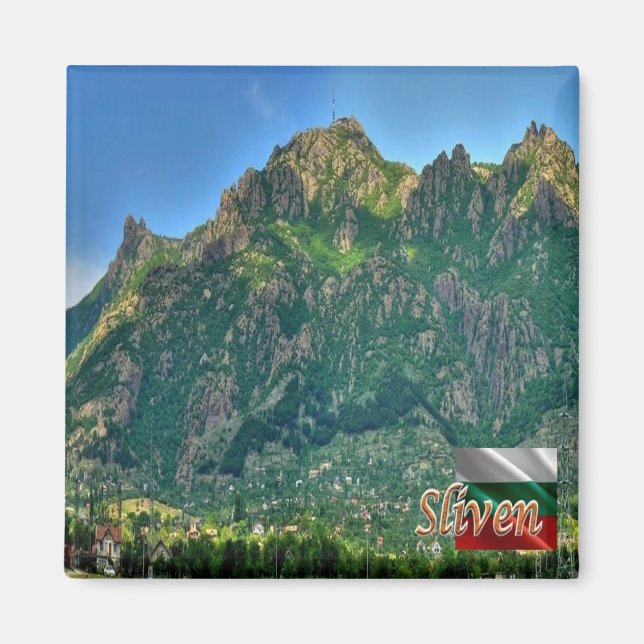 zBG010 SLIVEN Bulgarien, Kühlschrank Magnet (Vorne)
