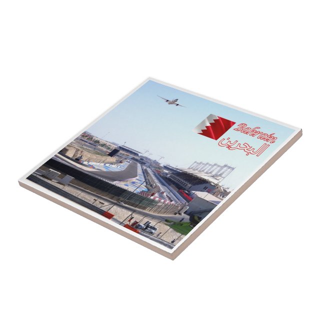 zBH005 STRAIGHT International Circuit, Bahrain, Fliese (Seite)