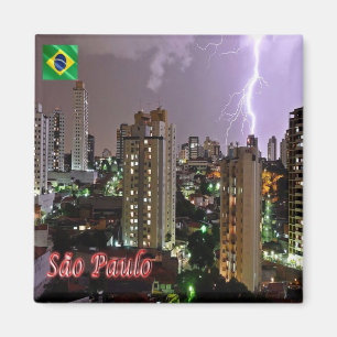 zBR013 SAO PAUL, Tempestade, Brasilien, Kühlschran Magnet