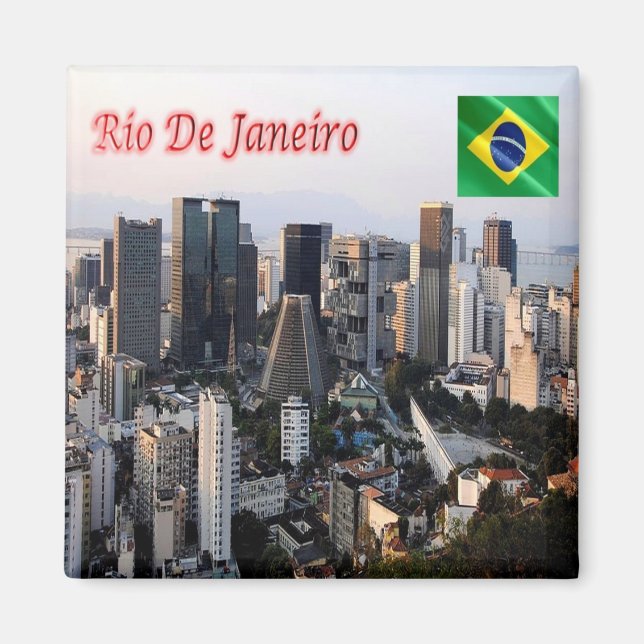 zBR026 RIO DE JANEIRO, Centre, Brasilien, Kühlschr Magnet (Vorne)
