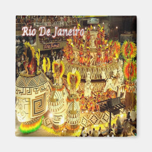 zBR027 RIO DE JANEIRO, Karneval, Brasilien, Kühlsc Magnet
