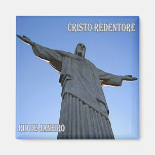 zBR039 RIO DE JANEIRO, Christ the Redeemer, Kühlsc Magnet