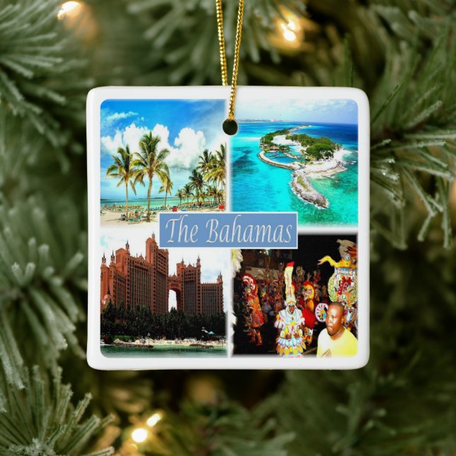 zBS004 BAHAMAS mosaic, Amerika, Keramikornament (Baum)