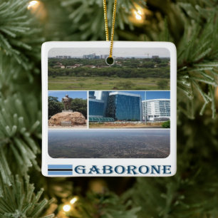 zBW010 GABORONE, Mosaik, BOTSWANA, Afrika, Keramikornament