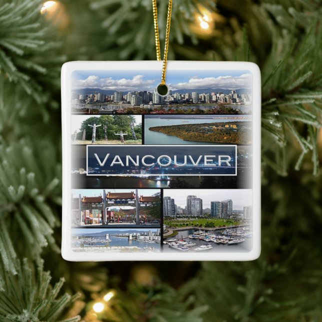zCA009 Mosaik von VANCOUVER in Kanada, Keramikornament (Baum)