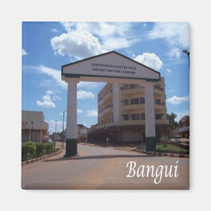 zCF007 BANGUI, Zentralafrikanische Republik, Kühls Magnet