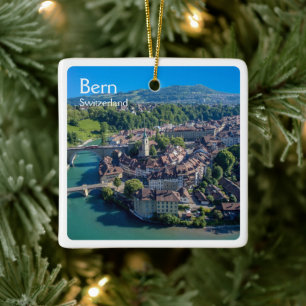 zCH005 BERN Schweiz, Keramikornament