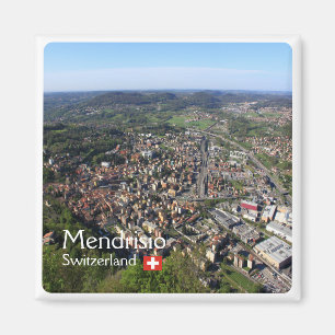 zCH015 MENDRISIO, Schweiz, Kühlschrank Magnet