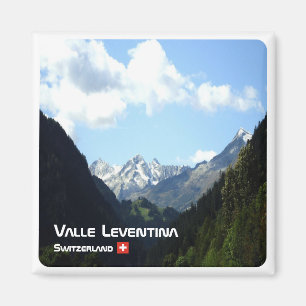 zCH020 LEVENTINA TAL Schweiz - Kühlschrankmagnet