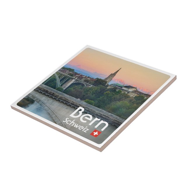 zCH022 BERN Downtown Schweiz, Fliese (Seite)