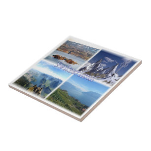 zCH042 Schweiz, Europa, Fliese