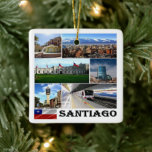 zCL021 SANTIAGO, Mosaik, Chile, Amerika, Keramikornament<br><div class="desc">Hier finden Sie das Andenken Ihres Urlaubs. Diese Kategorie enthält Keramik Ornament von vielen Orten in der Chile. (zCL021 SANTIAGO, Mosaik, Chile, Amerika, Keramik Ornament). Erleben Sie Freunde und Verwandte mit den einzigartigen Souvenirs von Ihrer großartigen Reise. Probier uns! #LeoPepeDesign - Amerikanische Chile, Leopepedesign, Reise-Reise Foto Tourismus, Souvenir Gadget Keramik...</div>