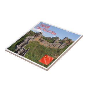 zCN026 GREAT WALL OF CHINA, VR China, Souvenir Fliese
