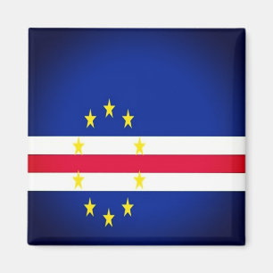 zCV001 CAPE VERDE, FLAG, Afrika, Kühlschrank Magnet
