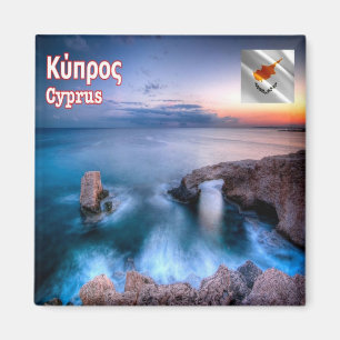 zCY030 AGIA NAPA Zypern, Kühlschrank Magnet