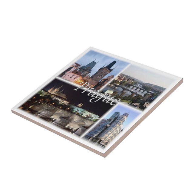 zCZ005 PRAG Tschechische Republik Fliese (Seite)