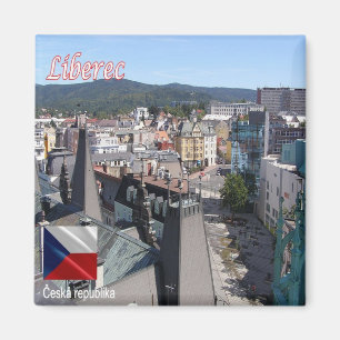 zCZ018 LIBEREC Tschechische Republik - Kühlschrank Magnet