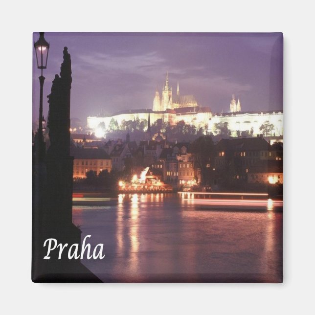 zCZ022 PRAG Tschechische Republik - Kühlschrank Magnet (Vorne)