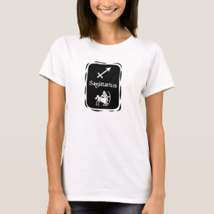 (ZD3) SCHÜTZE Tierkreis-Astrologie-Zeichen T-Shirt