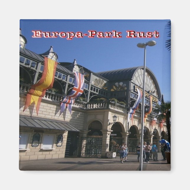 zDE047 EUROPA PARK RUST Deutschland - Kühlschrank Magnet (Vorne)