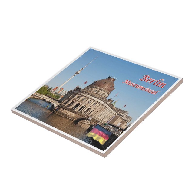 zDE061 BERLIN Museum Island Deutschland, Fliese (Seite)