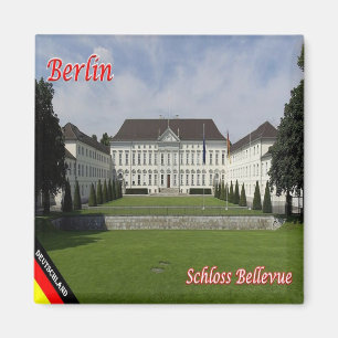 zDE068 BERLIN SCHLOSS BELLEVUE Deutschland, Kühlsc Magnet