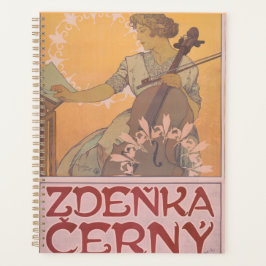 Zdenka Cerny Plakat von Alphonse Mucha  Planer