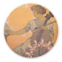Zdenka Cerny Poster von Alphonse Mucha