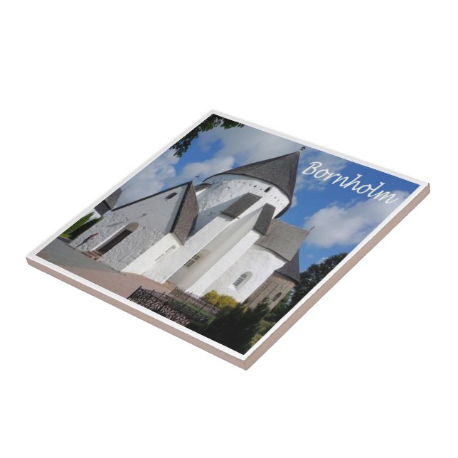 zDK004 BORNHOLM Dänemark Fliese (Seite)